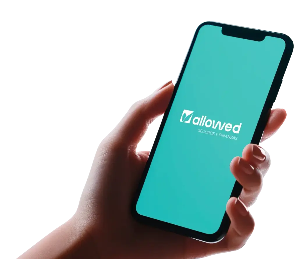 un móvil mostrando la marca de allowed